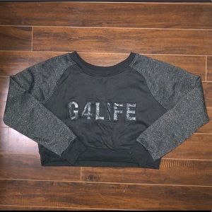 G4Life Black and Gold Sweater.